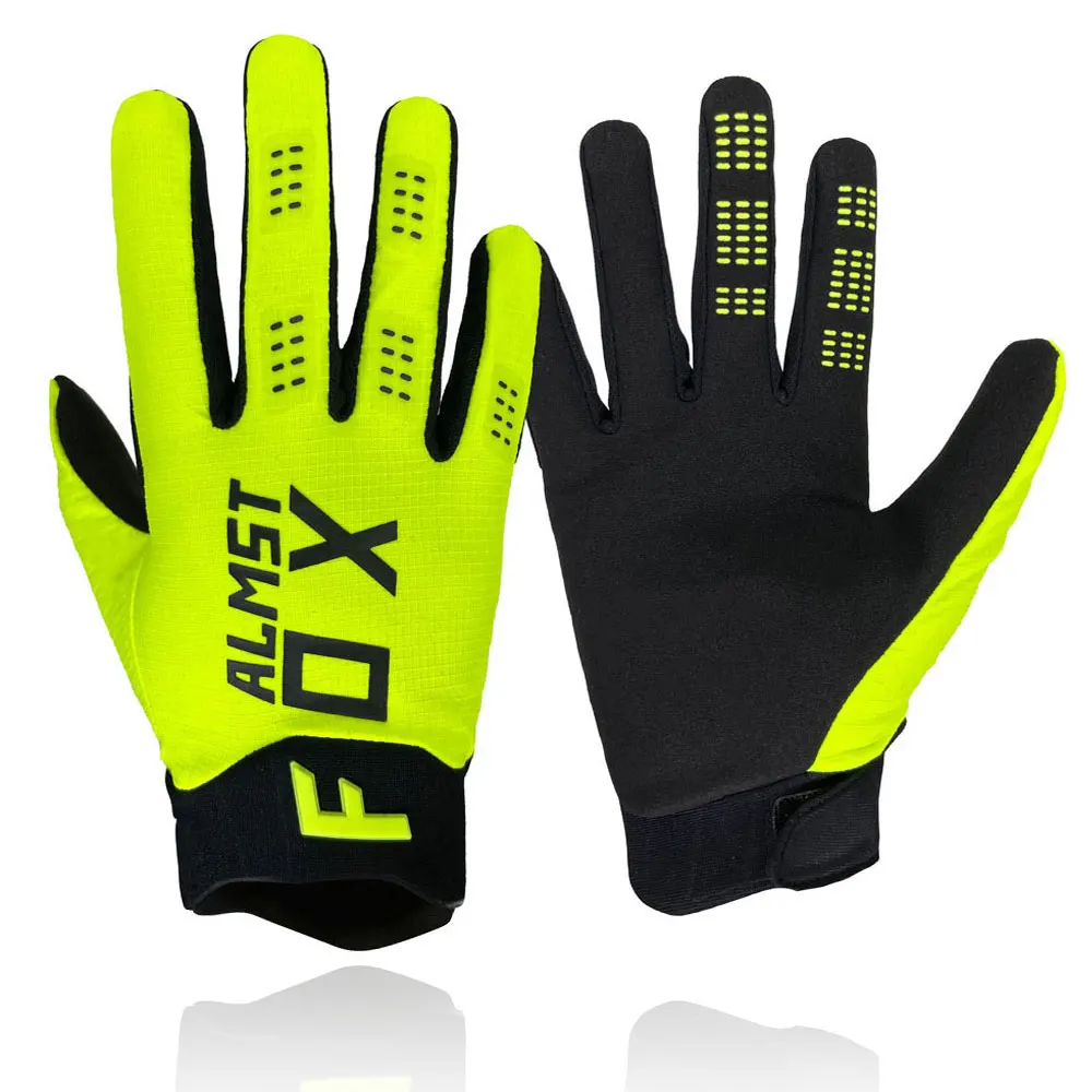 2022 almst raposa verão luvas de motocross fora de estrada mtb luvas de bicicleta respirável wearproof moto motocicleta guantes unisex