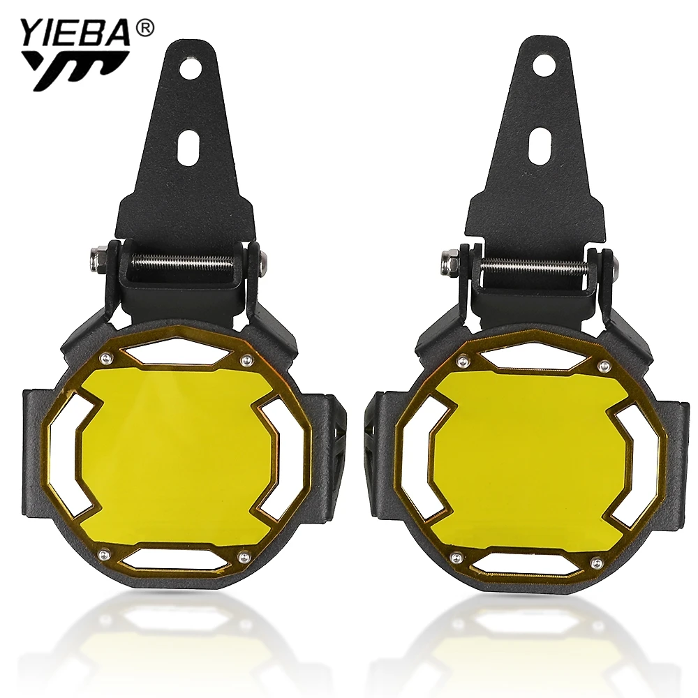 

2025 GS1300 Motorcycle Flipable Fog Lights Protector Fog Lamps Grille Protection Cover Guard Shield For BMW R1300GS R 1300 GS