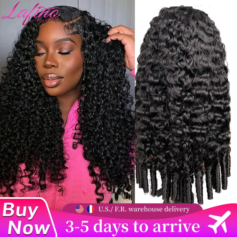 لافينو شعر مستعار البورمية مجعد الباروكات 250% الكثافة 13x4 13x6 الدانتيل أمامي خصلات الشعر المستعار الإنسان مجعد اللون الطبيعي شعر بشري مجعد دوامة نهاية
