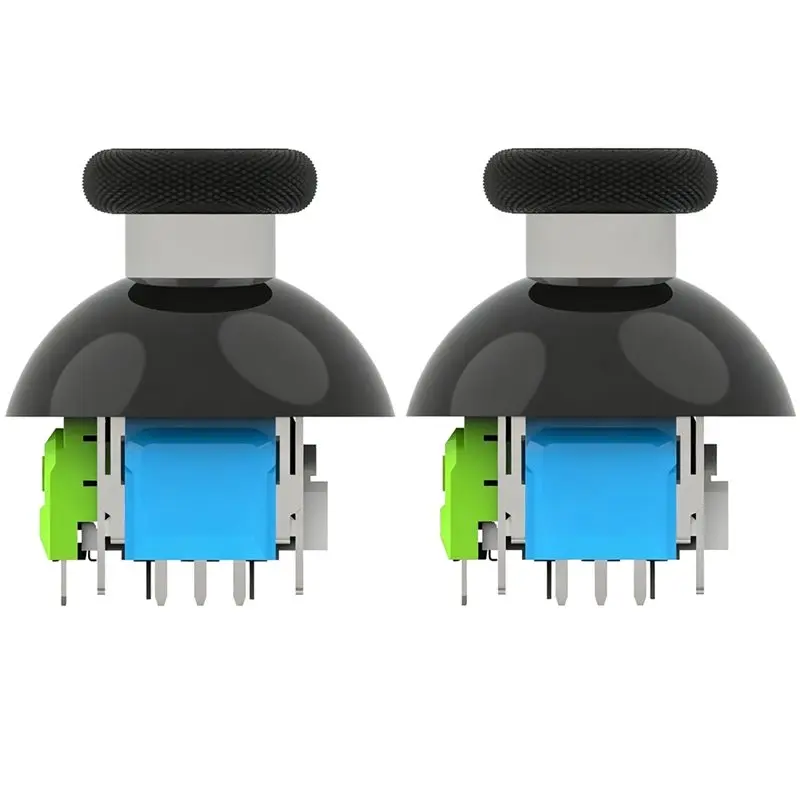 TMR Magnetic Joystick For PS4 Dualsense, 320° Adjustable Tension Thumbstick Cap, Anti-Drift Replacement, 30-80Gf