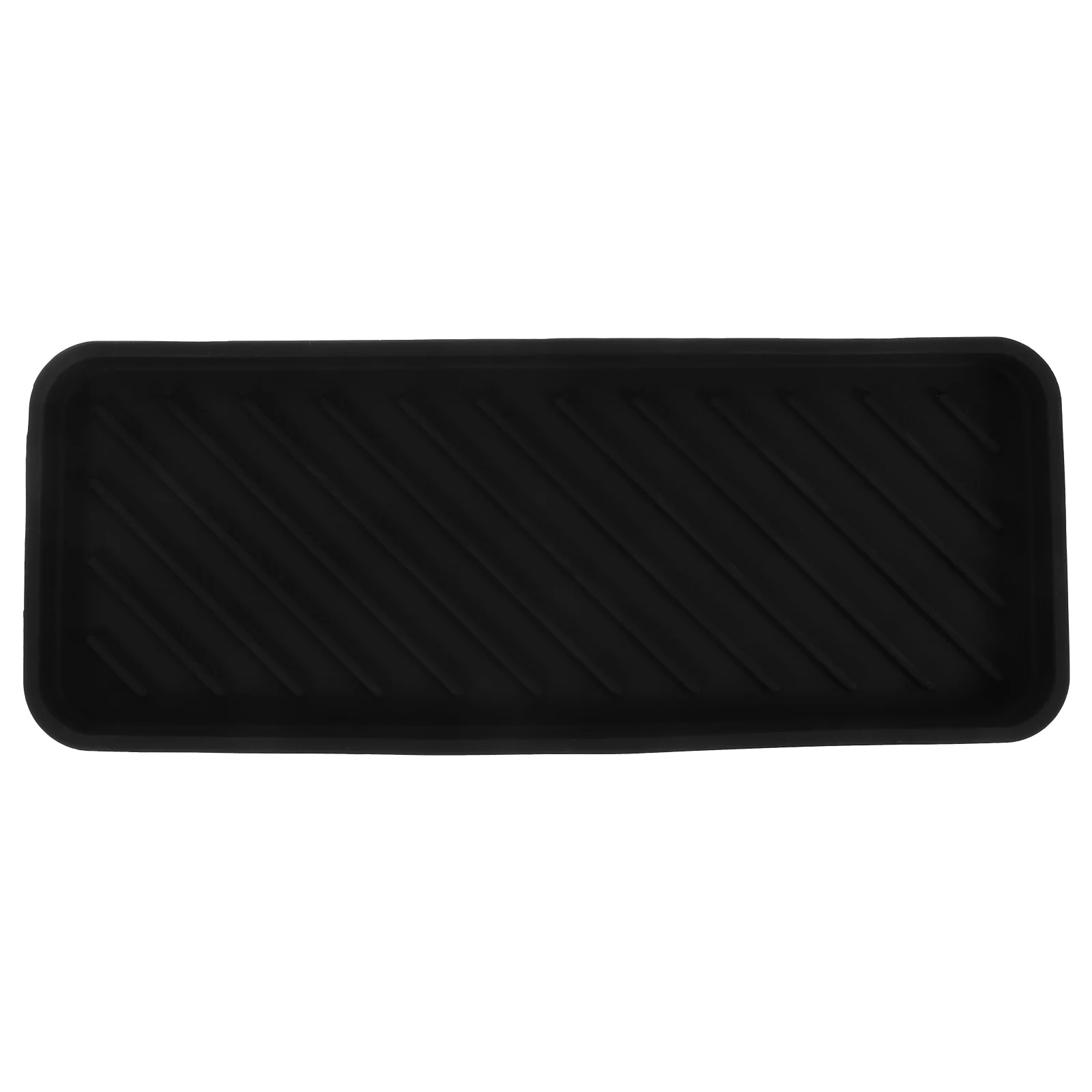 

2Pcs Silicone Soap Dish Anti Slip Bar Soap Holder Strip Design Kitchen Bathroom Sink Sponge Tray Organizer Bathroom Supply