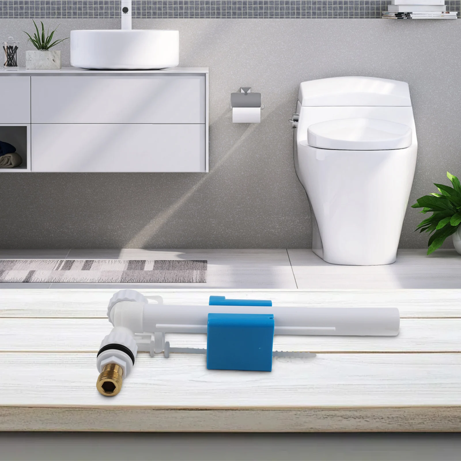 Adjustable Flush Valve Brass Toilet Inlet Toilet Installation 3 8 Inch Connector Brass Connectors Flexible Installation