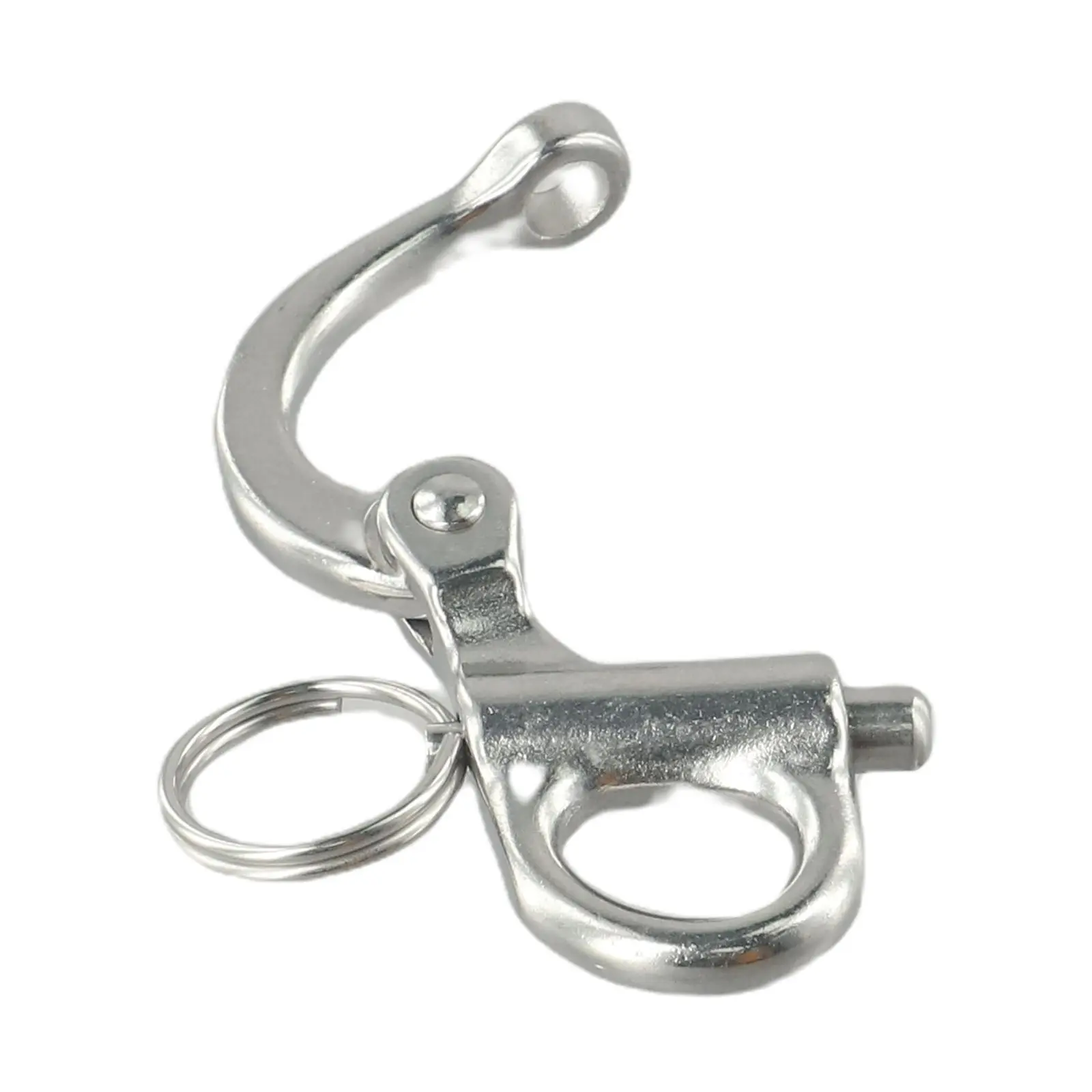 Stainless Steel Swivel Shackle Quick Release Boat Anchor Chain Eye Shackle Swivel Hook Snap Marine Architectural