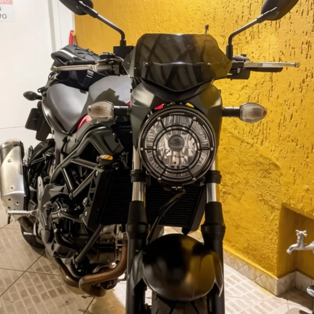 

Motorcycle Head Light Bracket Guard Cover For Suzuki SV650 X ABS Cafe Racer SV 650 2016-2024 Headlights Headlamp Grill Protector