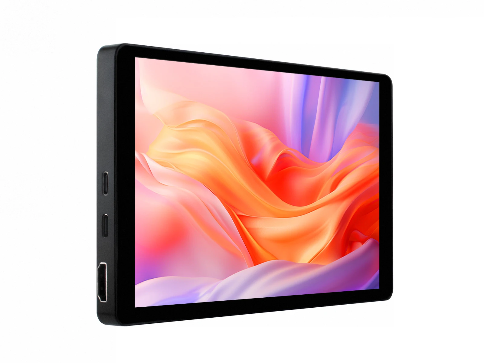 Waveshare 7inch Capacitive Touch Display, Wide Color Gamut,1280×800, HDMI/Type-C,Touch Display for Raspberry Pi 5/4B/3B/PC