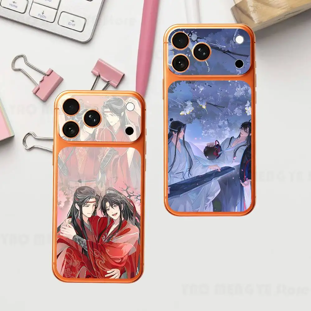 

Защитная пленка Mo Dao Wei Ying Lan Zhan Plain Decal Skin для iPhone 17 Pro/Pro Max, наклейка на заднюю панель, устойчивая к царапинам, прочная