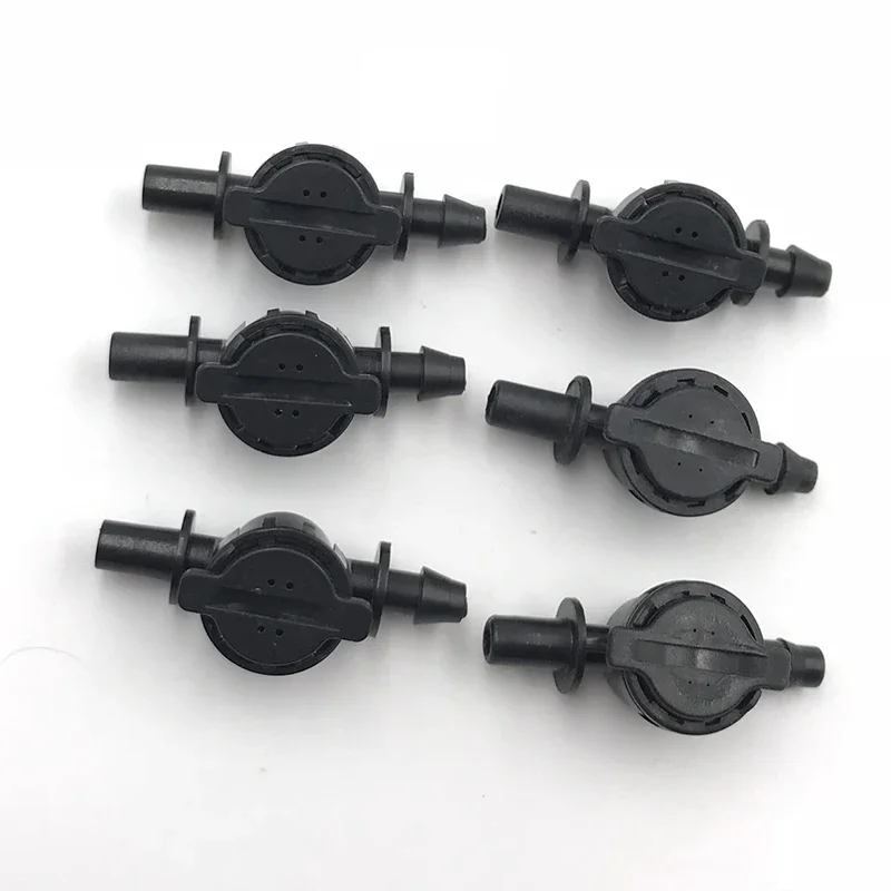 10pcs Adjustable Sprinkler Garden Irrigation Misting anti drip valve or leak proof device for micro irrigation 6mm