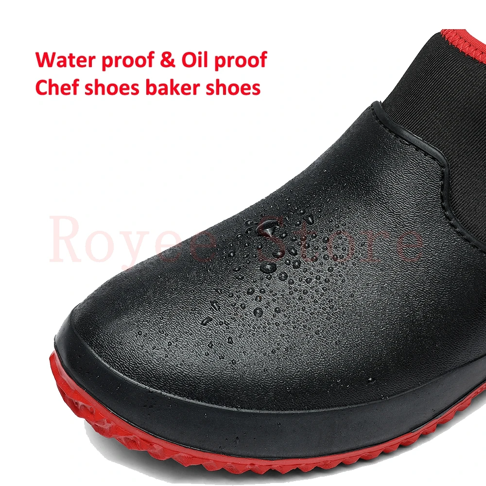 wholse sale hot sales green chef kitchen shoes for men best chef shoes 2024 rain boots with fur inside zapatos size 49