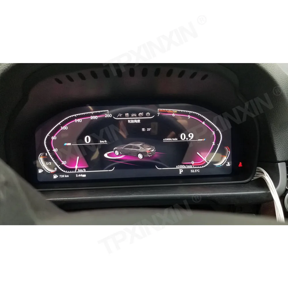 

Android автомобильный цифровой кластер Виртуальная кабина для BMW 5 5GT F07 F10 F11 2009-2016 вариант приборной панели развлекательный экран скорости