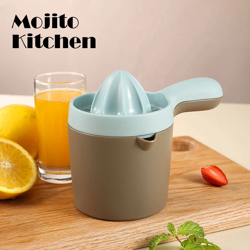 

Citrus Juicer Strap Handle Detachable Lemon Squeezer Small Fruit Juice Squeezer Multi-use Small Juicer Tool Kitchen Manual