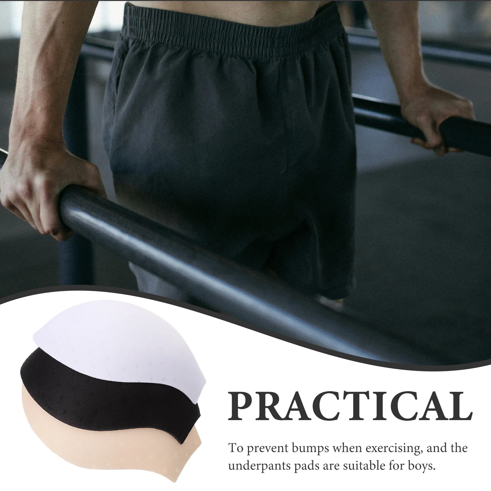 

6pcs Sponge Underwear Pads For Skin-Friendly Breathable Swim Brief Cushions Lightweight Support