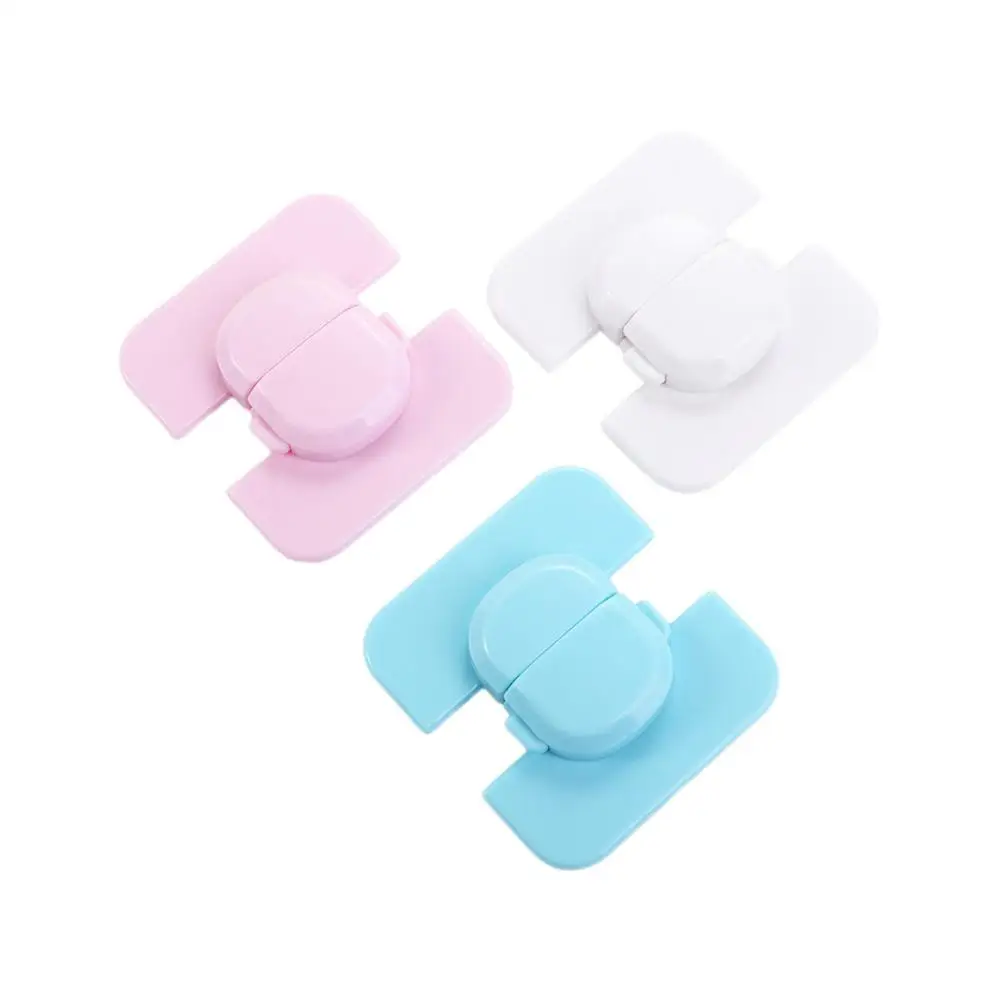Baby ABS Home Refrigerator Cabinet Closet  Safety Lock Anti-Clip Hand Fridge Freezer Lock Protection Baby