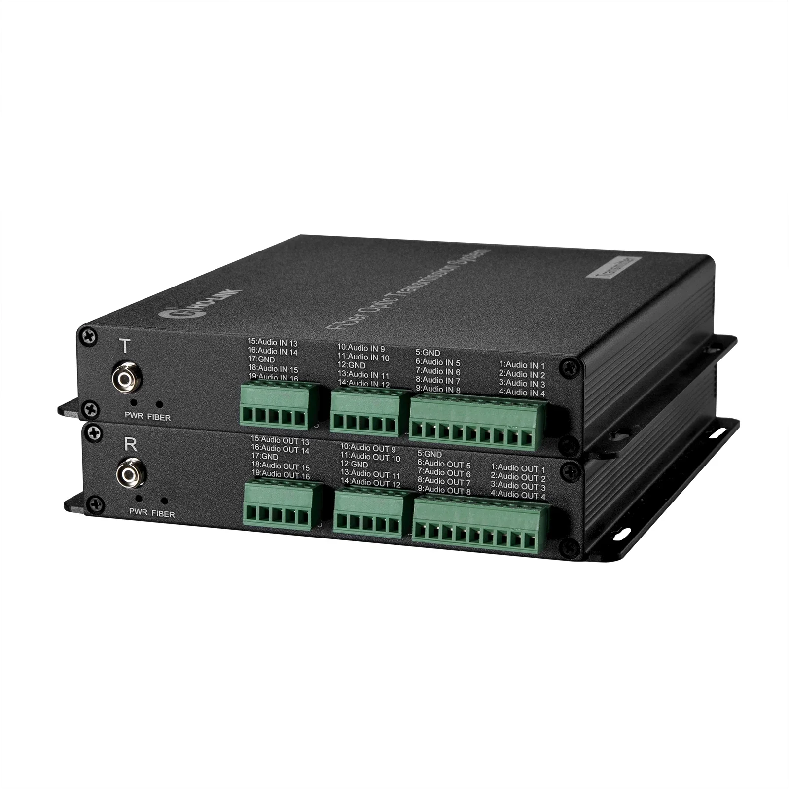 

In stock 16 Channel Audio to Fiber Optic Extender