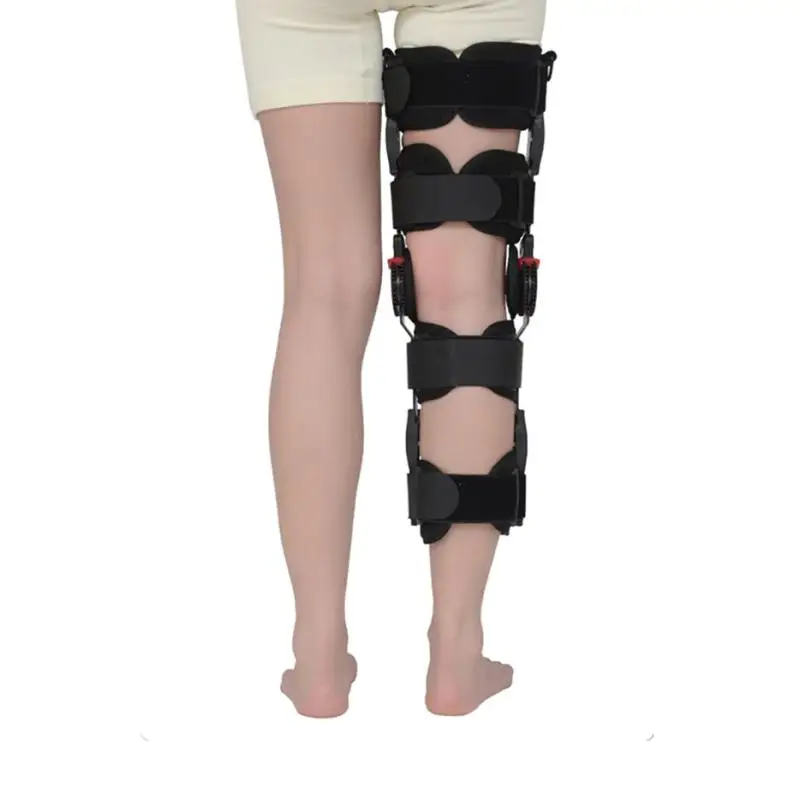 HUA Orthopedic Support Stabilizer Surgery Adjustable Hinged Knee Brace Knee Joint Fixation Stretcher Leg Recovery Stabilizers