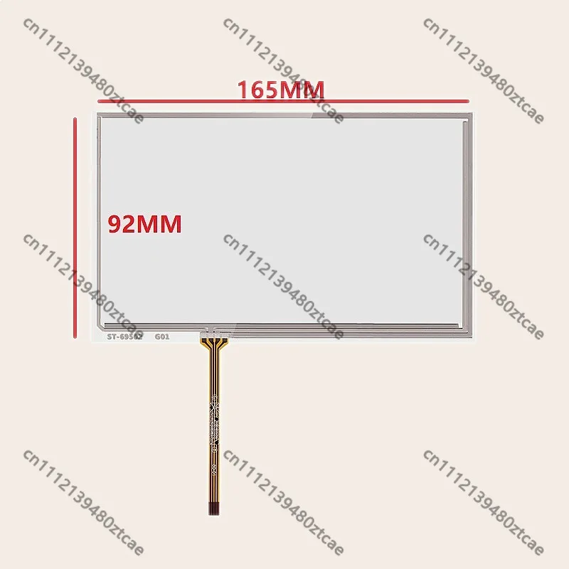 10PCS 7 Inch 4-Line Touchpad 165x92mm Touch Screen Digitizer Glass Sensor For CLAA069LAOHCW CLAA069LA0HCW