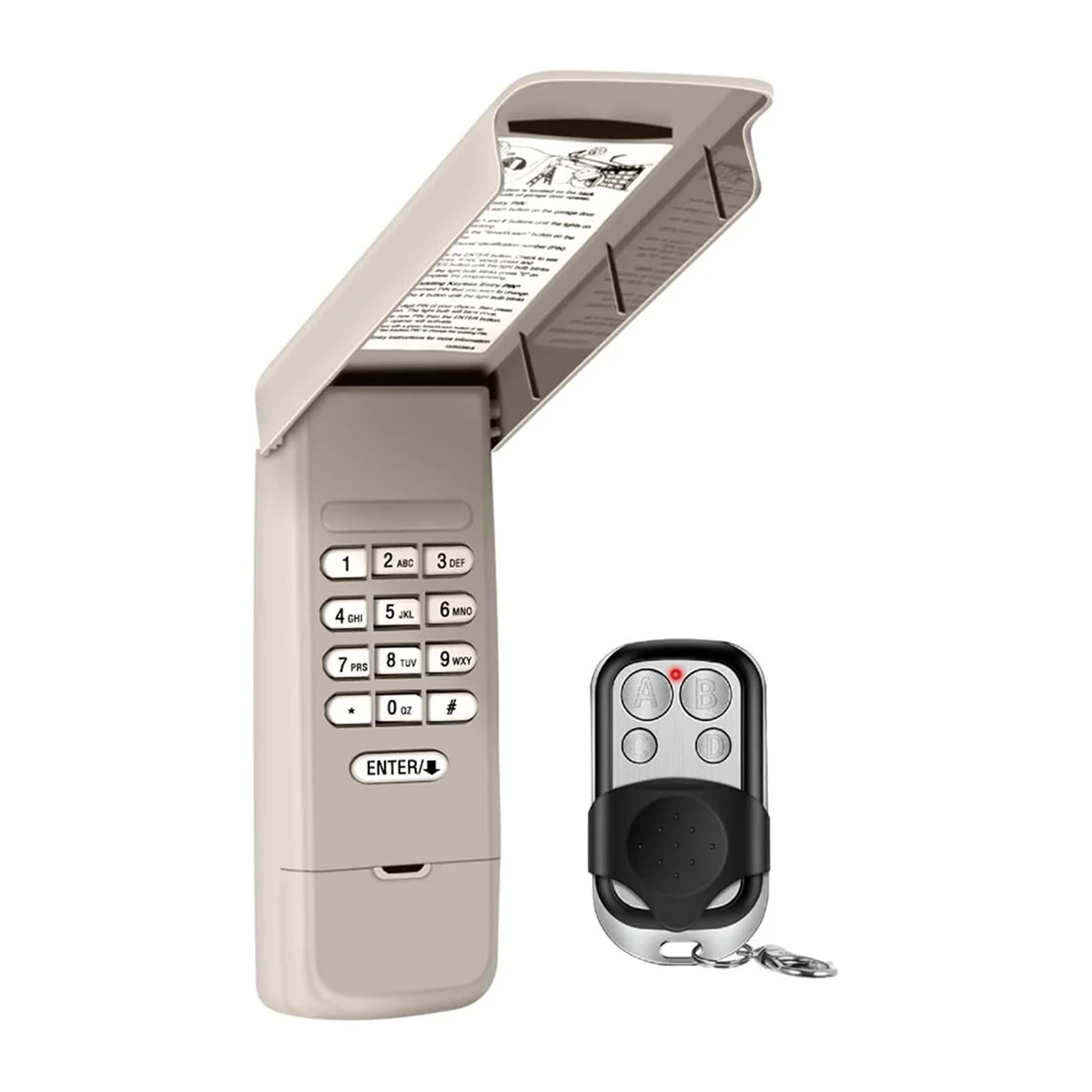 New For Chamberlain Garage Door Opener Keypad & Remote Set (940EV-P2 & 953EV-P2) Security+2.0 MyQ, 1993 to Present