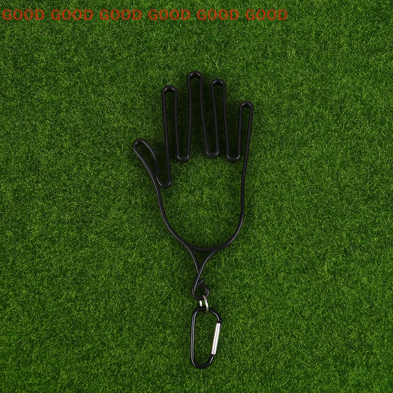 1Pc Rack Hanger Golf Supplies Accessories Golf Gloves Holder With Carabiner Golf Gloves Stretcher Golfer Tool Gear Gloves