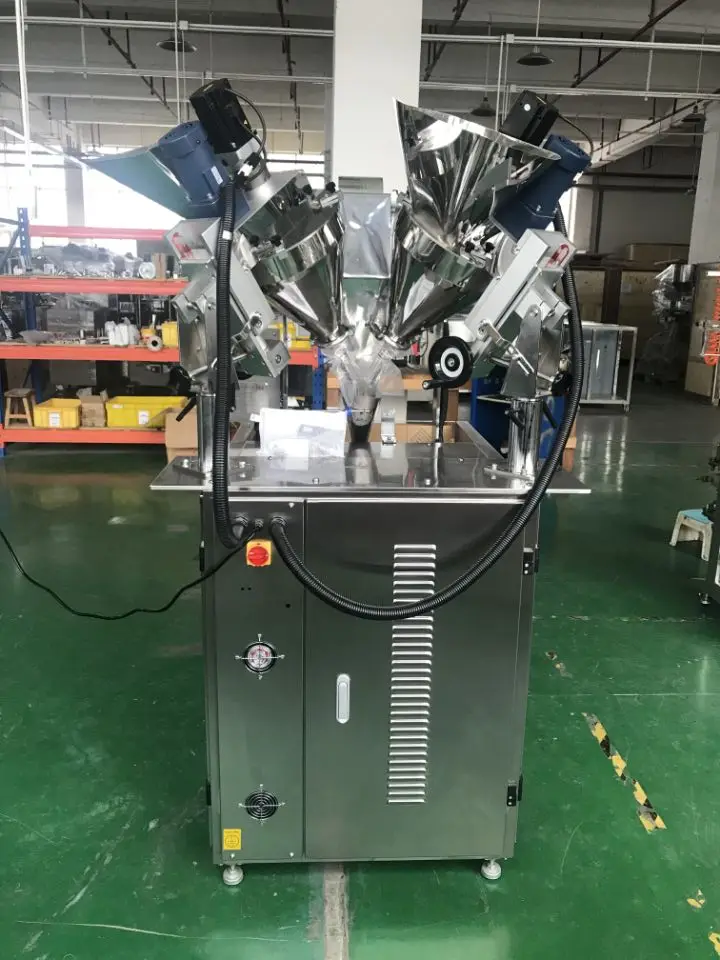 Multi Function Automatic Vertical Roll Film Spice Chilli Coffee Milk Powder Small Pouch Sachet Filling Packing Machine