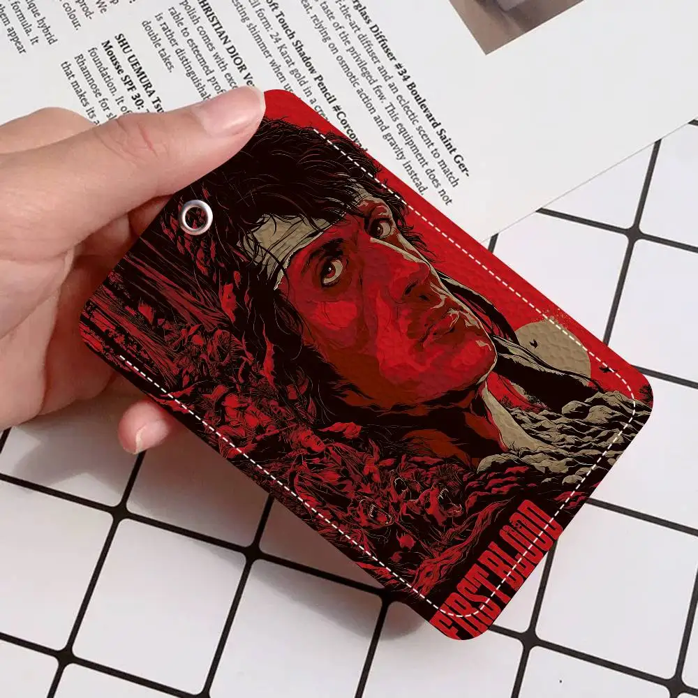 بطاقة بنك الدم الأولى من رامبو، مترو الانفاق، حامل بطاقة الحافلة، سلسلة مفاتيح، علامات الوصول إلى الباب، علامات بطاقة الهوية، حافظة مفاتيح، الوصول إلى سلسلة المفاتيح #4