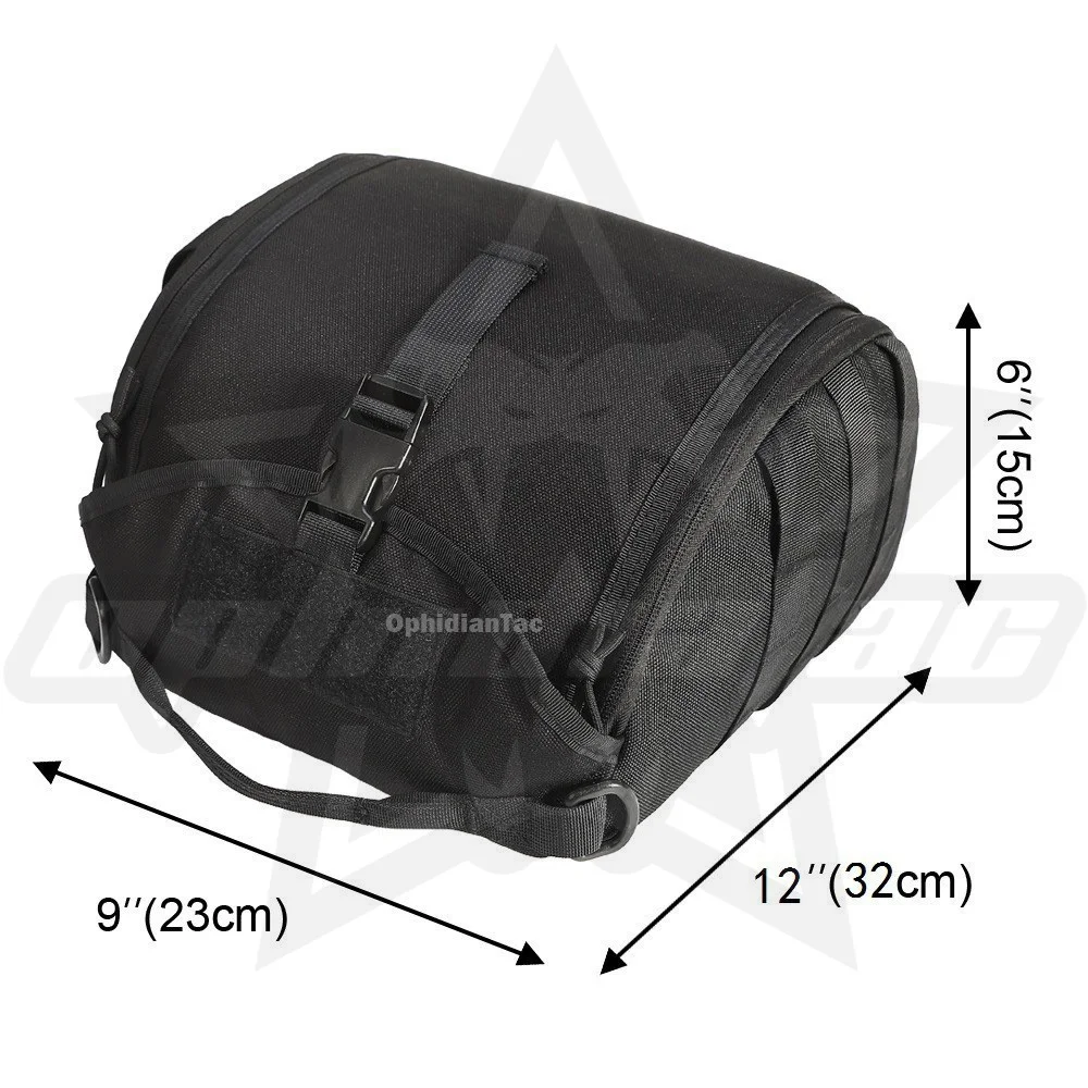 OphidianTac Bolsa para casco de caza, bolsa de transporte multiusos Molle para deportes al aire libre, caza, tiro, cascos de combate