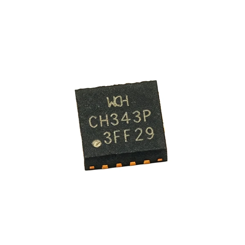 5-10pcs SMD CH343P TQFN-16 USB conversion chip IC CH343P 100% brand new