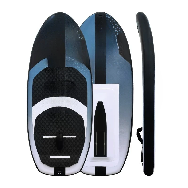 Inflatable hydrofoil board Carbon fiber base Removable pedal Unpowered wind wing glide stroke