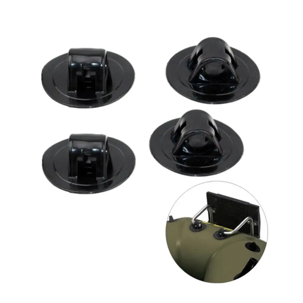 Inflatable Boat Engine Mount Hook Clamp Buckle PP Bracket Fitting for Kayak Canoe Accessory Holder