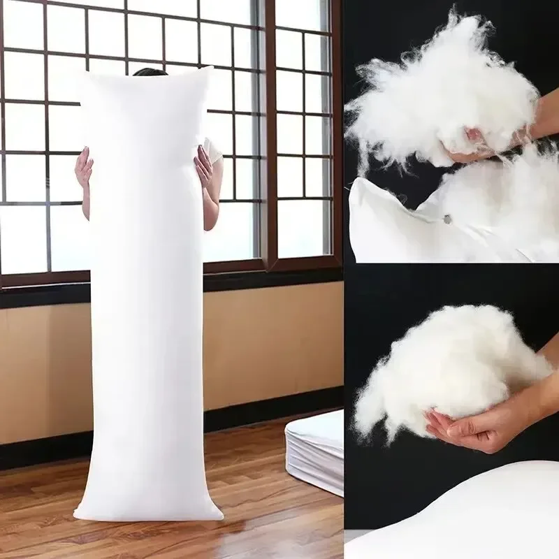 

Core Hugging Pillow Inner Long Interior Body Cushion Pad Rectangle Sleep Pillow Insert Filling Bed Accessories ﻿