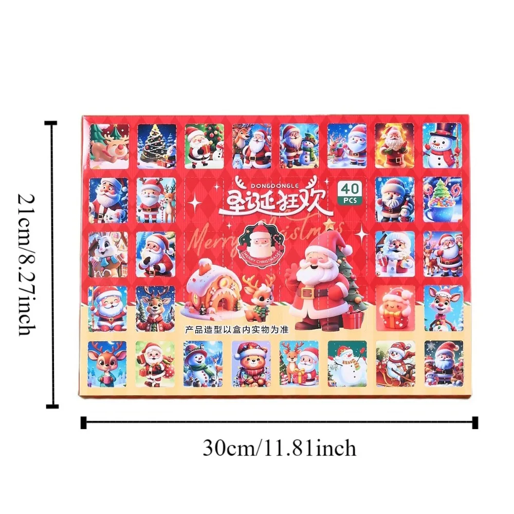 Kapybala Anime Doll Keychain Santa Claus Christmas Tree Christmas Dolls Cartoon Pendant Kawaii Lovely Cartoon Mini Model Toy