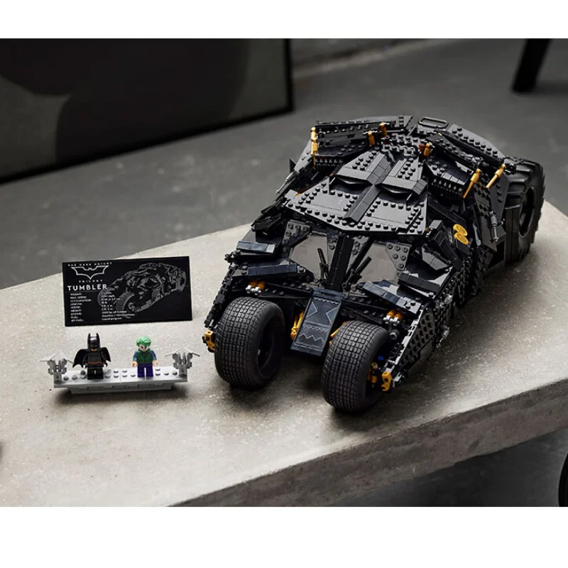 2525 รุ่นใหม่,2049PCS ดาร์กไนท์ แบทโมบิล 76240 เข้ากันได้กับมาร์เวลชุดบล็อกตัวต่อ,ของเล่นเด็กของขวัญ