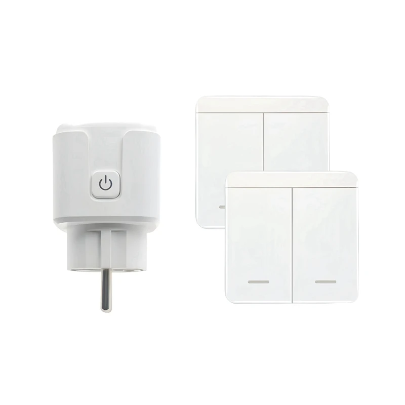 

Wireless Window Door Sensor, Magnetic Contact Switch, AC220V 2500W, Ideal For Extractor Hoods And Home Security EU Plug