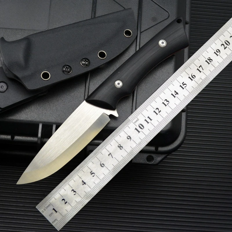 

14C28N steel dual color G10 handle high hardness outdoor knife camping portable folding knife