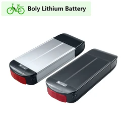 City Ebike Rear Carrier Dolphin Ebike Battery 36V 10Ah 13Ah 15Ah 16Ah 20Ah for Phylion XH370-13J Maratron XH370-10J Luggage Akku