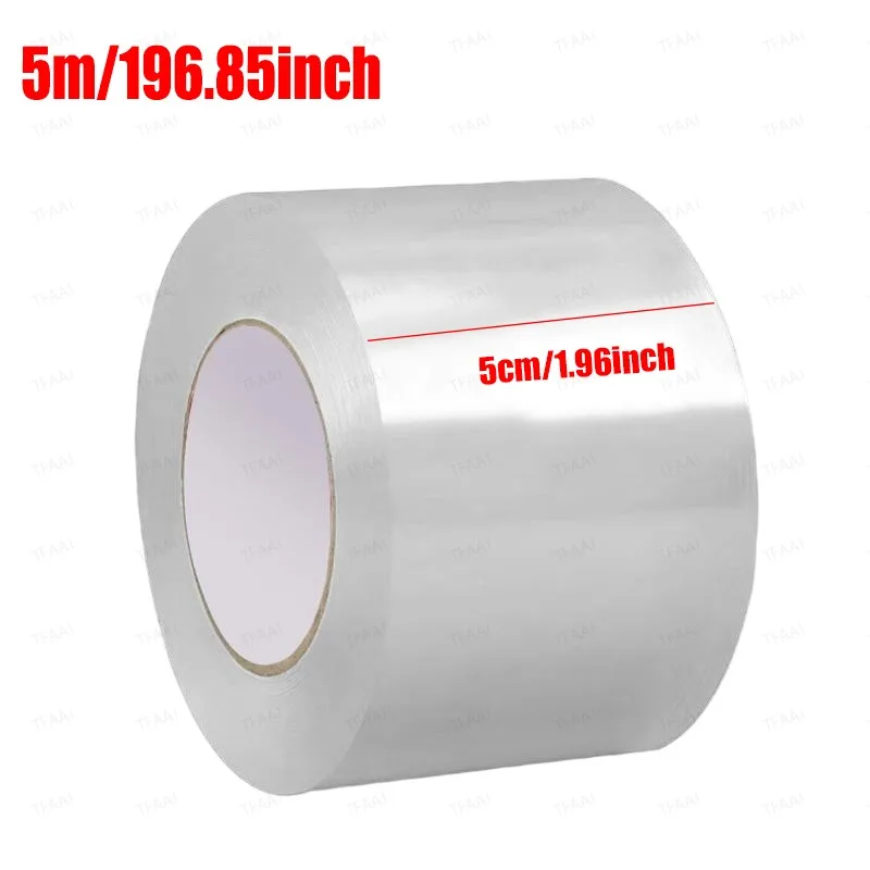 5M/10M einseitig selbstklebendes Nano-Klebeband, wasserdicht und schmutzabweisend, für Küche, Badezimmer, Waschbecken, Dichtungsstreifen, transparentes Klebeband