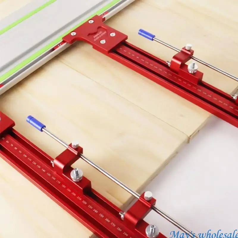 1200mm Woodworking Parallel Guide System Alloy T-track for Electric Circular Engraving Machine Slotting Track 448A