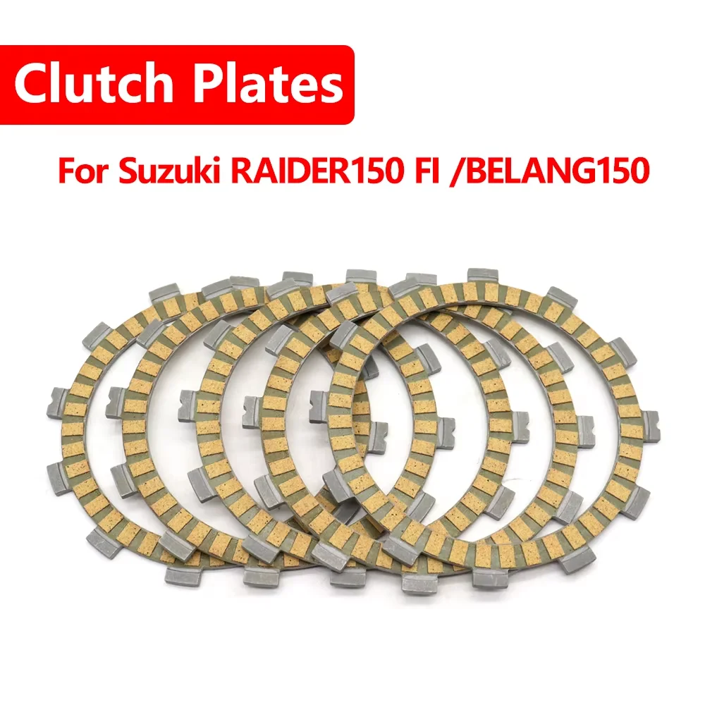 

For Suzuki RAIDER150 FI BELANG150 RAIDER BELANG 150 Motorcycle Accessories Clutch Plate Friction Disc Plate Kits