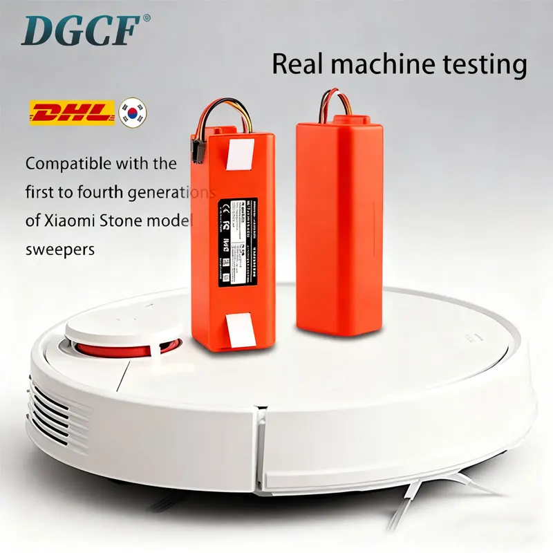 

14.4V 9800mAh Robotic Vacuum Cleaner Replacement Battery For Roborock C1 E2 E3 E4 E5 S4 S5 MAX S6 Pure Accessories