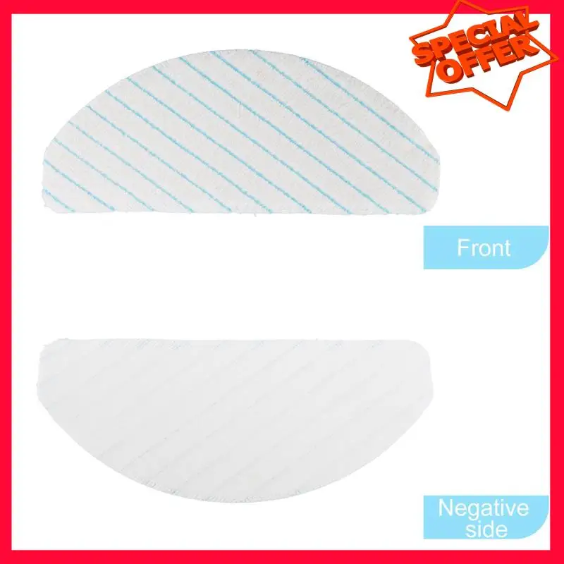 

-ESTR 300Pcs Disposable Strong Rag Mop Cloths Pads For Ecovacs Deebot OZMO T8 AIVI T8 Max T9 Power/Max Vacuum Cleaner Parts
