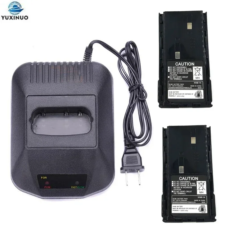 Ni-MH аккумулятор KNB-14 KNB-15 7,2 В 1300 мАч + зарядное устройство KSC-15 для Kenwood TK260 TK-278 TK270G TK270 TK372 TK3100 TK3107 TK2107 Радио