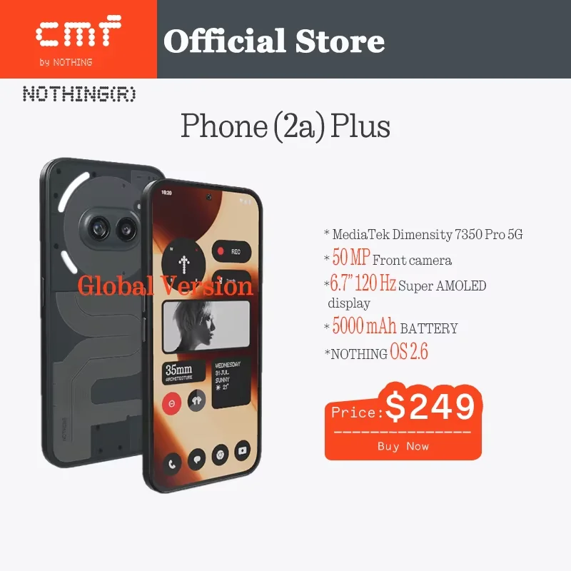 مراجعة شاملة لهاتف Nothing Phone 2a Plus MTK Dimensity 7350 Pro 5G: هل يستحق الشراء في 2024؟