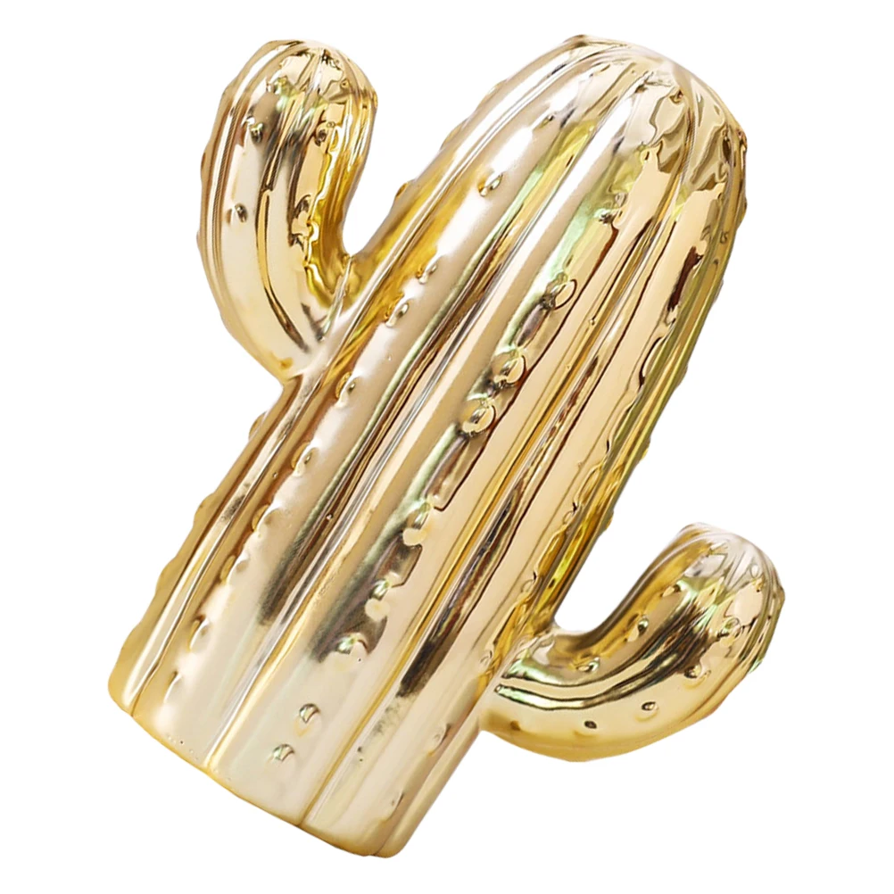 

Ceramic Piggy Bank Cactus Ornament Money Savings Jar Coin Storage Box Small Money Holder Desktop Decor Savings Box