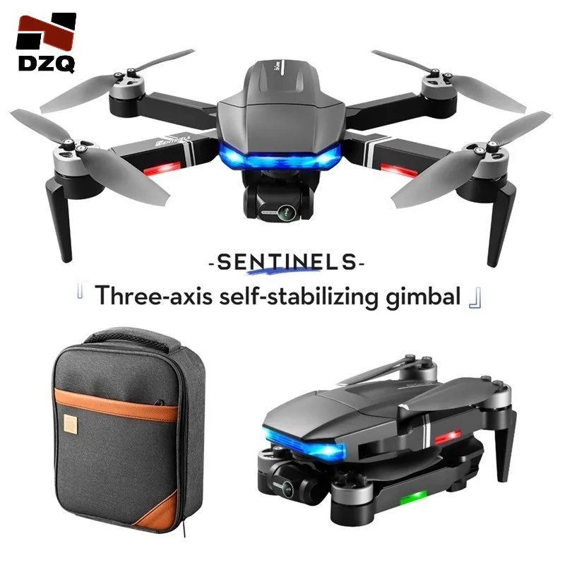 DZQ S7S High Grade GPS 5G WIFI FPV Drones With Wide Angle HD 4K Camera 28mins Flight Time RC Foldable Quadcopter Drone Gift Toys