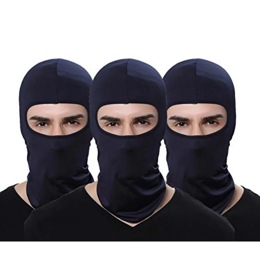 

Pack of 3 Ski Mask Bandana Face Hat for Outdoor Airsoft Motorcycle Hood Helmet Balaclavas Headwear