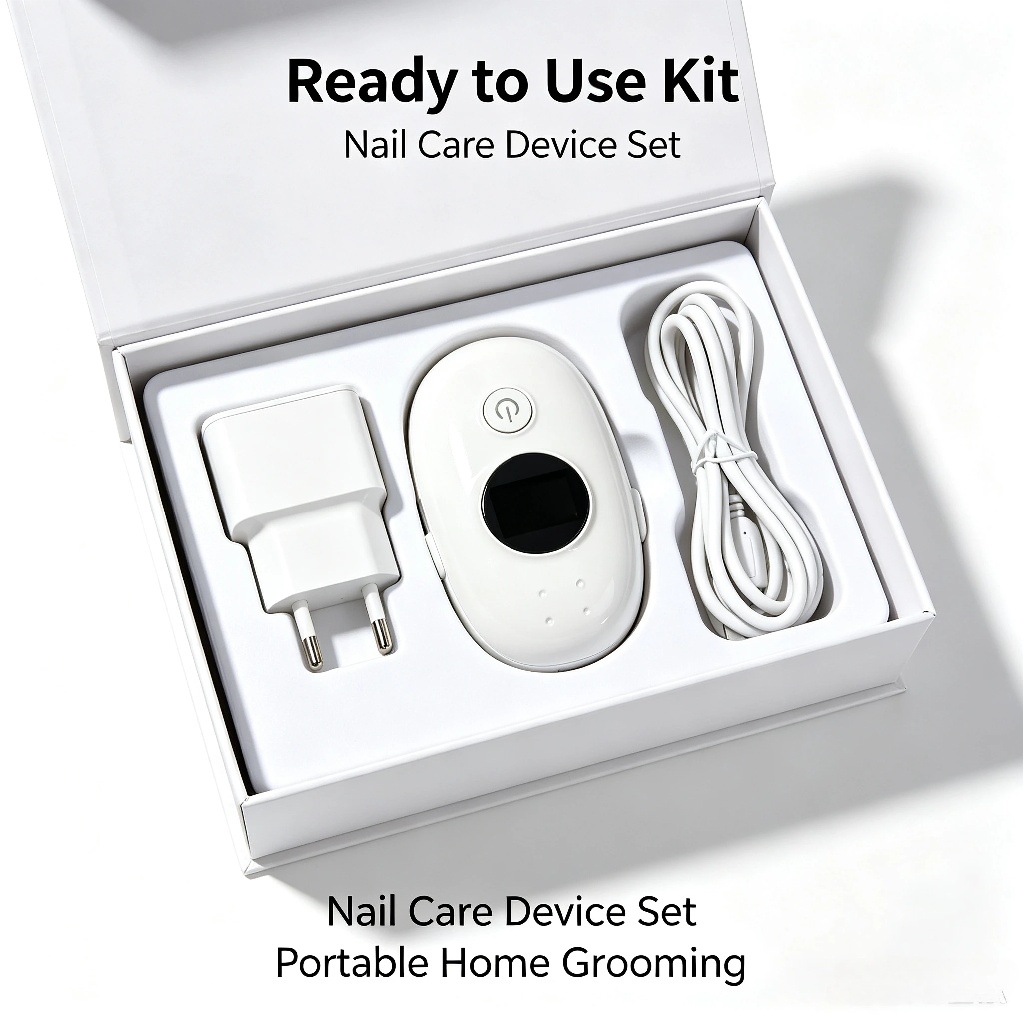 Restore Healthy Nails with 4-Wavelength Laser, 7-Minute Daily Treatment, Portable Home Care Device