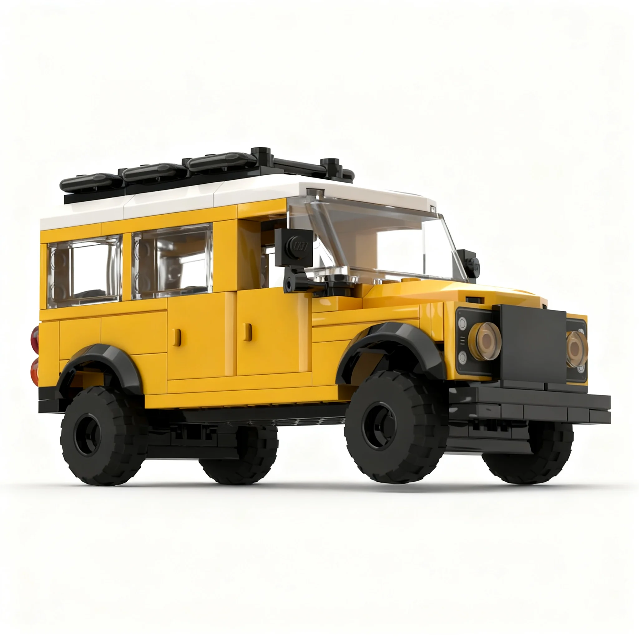 165pcs MOC Creator Landed Rovers Classic - Defender 110 Wagon Model Building Blocks Construction Toy Christmas Gifts DIY Art