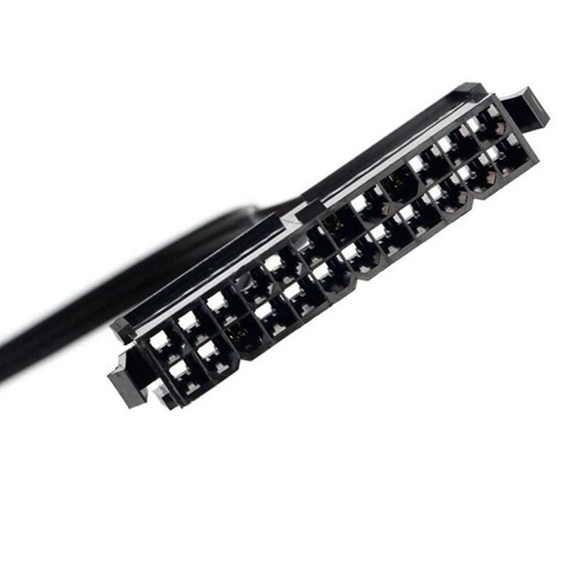 女性用24ピン電源スターター,スイッチ付きオン/オフセール,ケーブル18awg 30cm