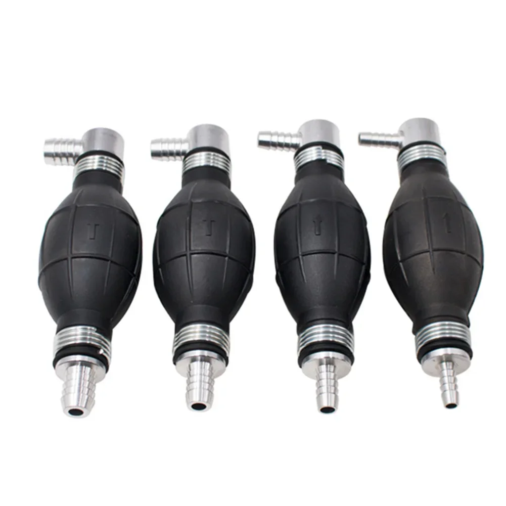 1Pcs 6/8/10/12mm Universal Car Hand Fuel Pump Car Fuel Tank Sucker Hand Primer Siphon Transfer Liquids Petrol Diesel Oil