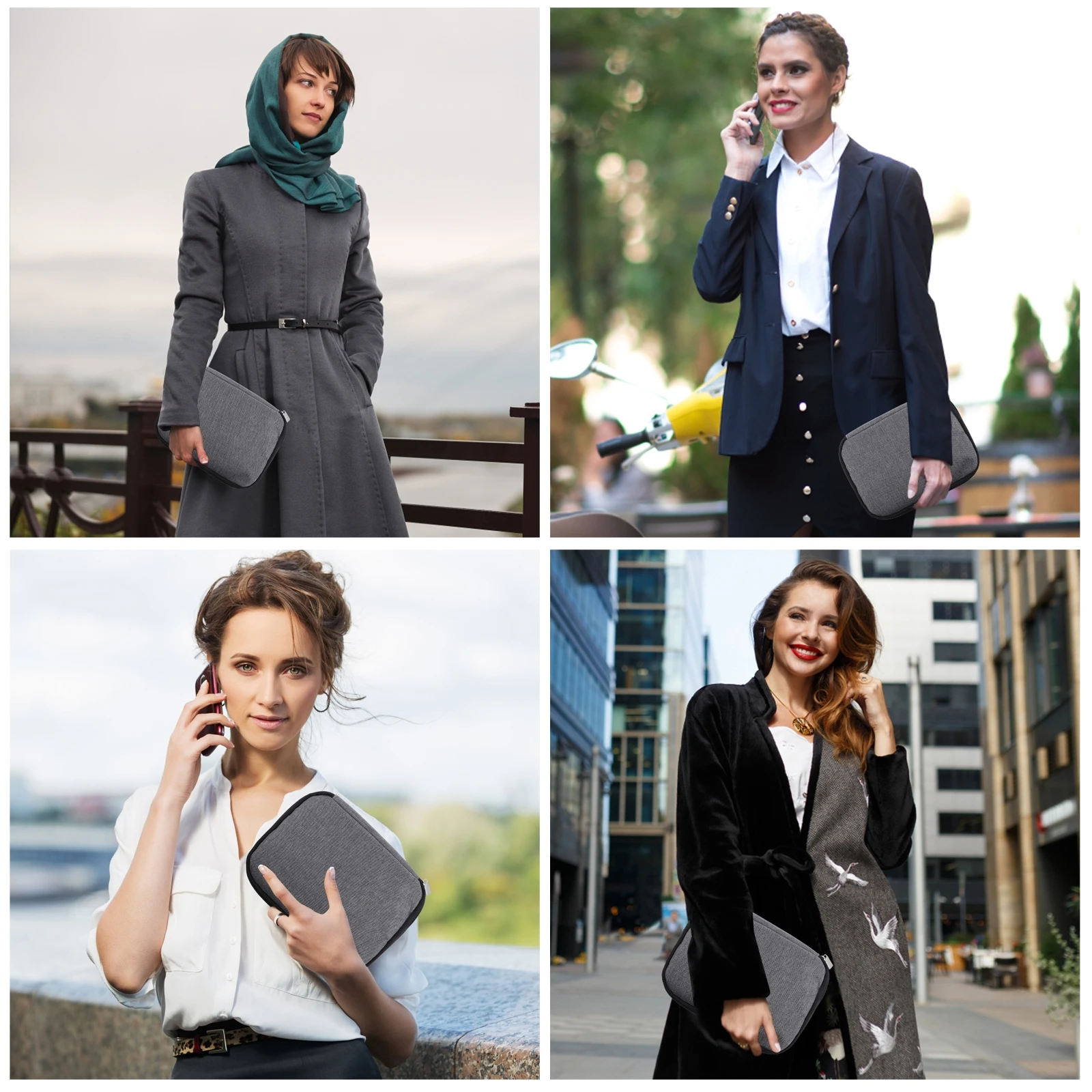 

Cable Storage Bag Watch B ganizer Durable Lightweight Travel Desk For Straps Earphones Polyester Pouch Phone Accessories