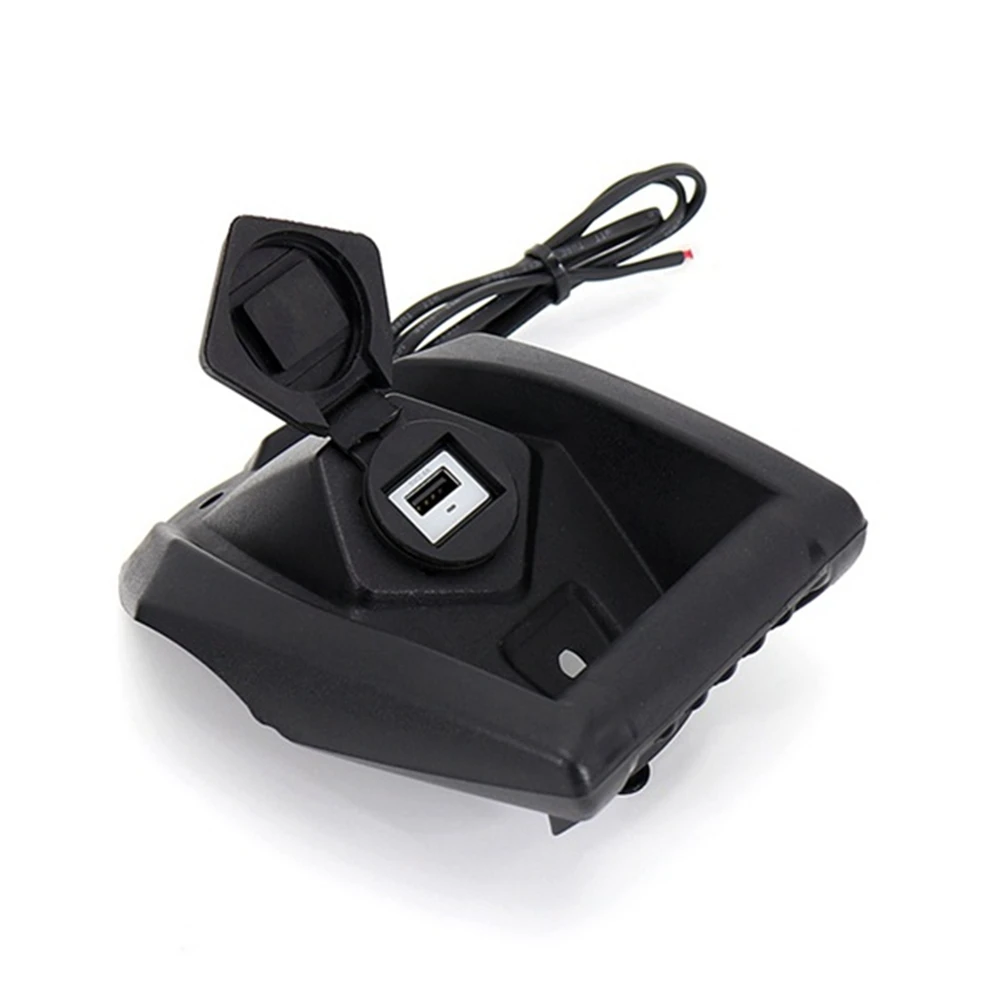 

A85E-Motorcycle GPS Phone Navigation Bracket USB Charging Port Holder Mount For XMAX 125 X-MAX 300 N-MAX 155