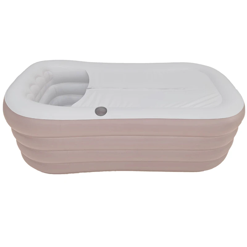 

New Arrival Quality PVC Inflatable Adult Sitting Bathtub Foldable Portable Bathtub for Adult